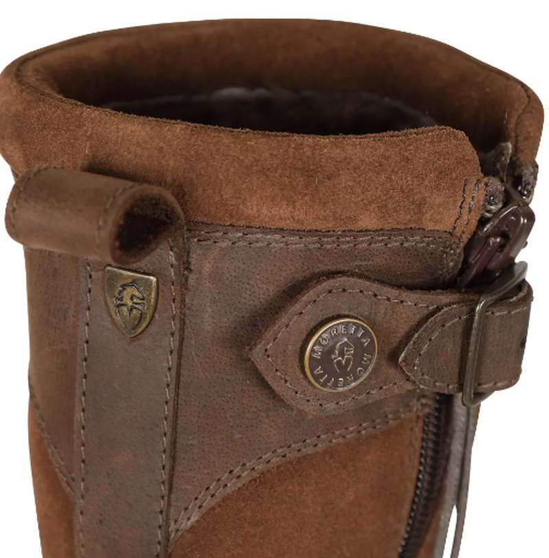 Moretta Childrens Savona Country Boots in Brown -6